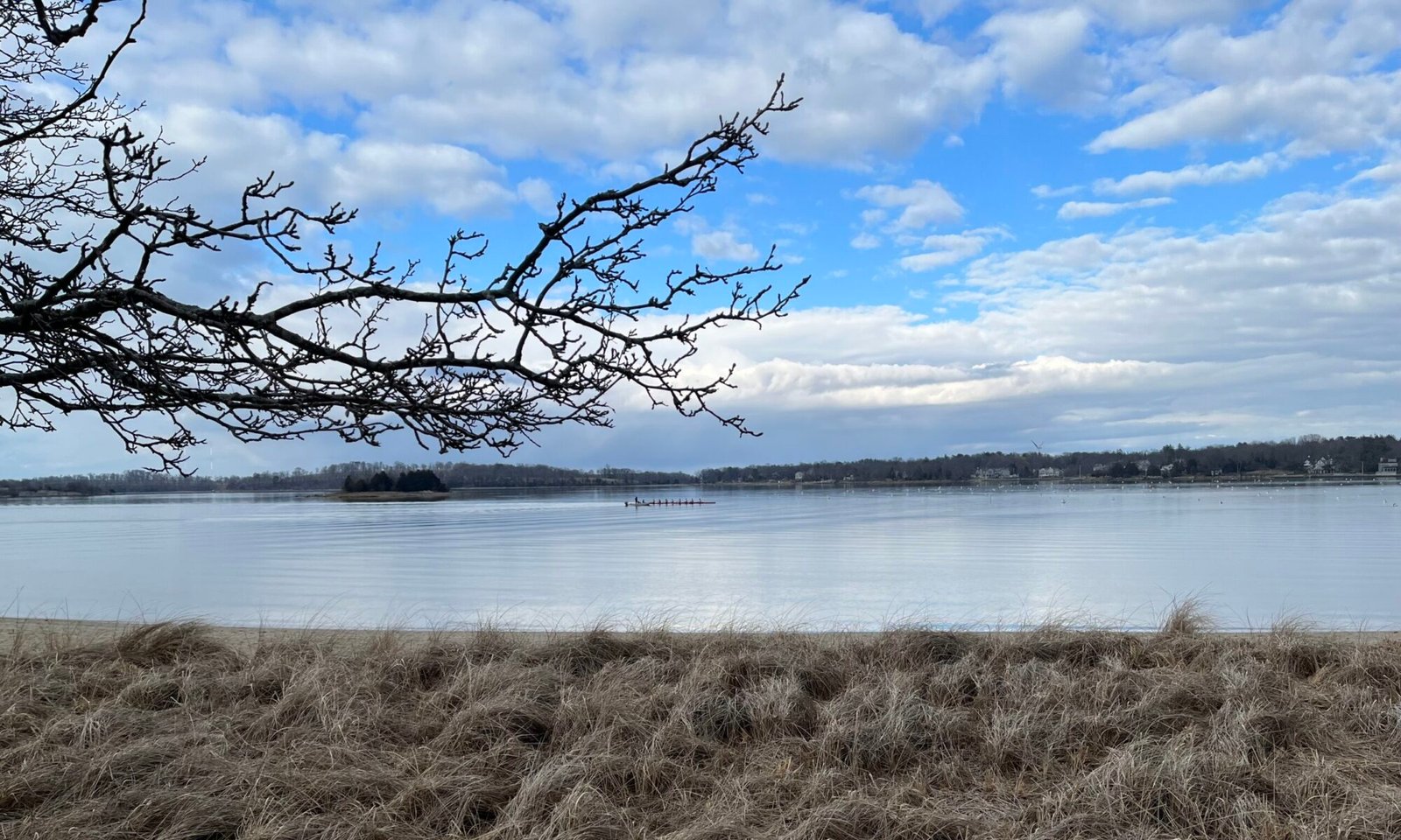Hingham Harbor in Winter